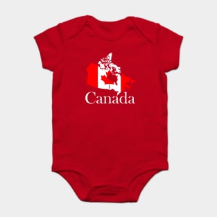 Canada - One Nation Baby Bodysuit